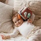 BabyOno, Rabbit Karo, kostka sensoryczna, miękka zawieszka