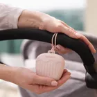 BabyOno, silikonowy pojemnik na smoczek, różowy