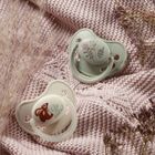 BabyOno, smoczki anatomiczne, silikonowe, 6-18 m