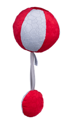 Balibazoo, piłka czerwono-szara, zabawka niemowlęca