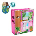 Barbie Fashionistas, przytulny domek dla lalek z akcesoriami, zestaw bez lalek