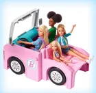 Barbie, Kamper 3w1 + lalka gratis, zestaw promocyjny