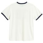 Bawełniany t-shirt z nadrukiem oversize NOWEAR