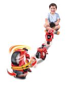 Bburago, motocykl zdalnie sterowany z figurką, czerwony