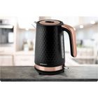 Berdsen, czajnik elektryczny, czarno-miedziany, 1,7l, BD-705