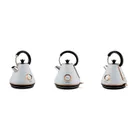 Berdsen, czajnik elektryczny z termometrem, szary, 1.7l, BD-701