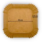 Berdsen, papier do pieczenia, wkładki do frytkownicy, 16 cm, 100 szt.