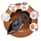 Berdsen, żelazko bezprzewodowe parowe, ceramiczna powłoka, 2600W, BD-333