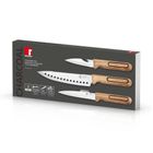 Bergner, Charcoal, zestaw noży kuchennych