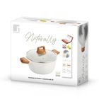 Bergner, Naturally, garnek marmurkowy z pokrywą, 28 cm