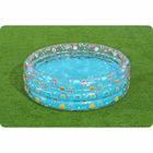 Bestway, basen dmuchany, okrągły, tęcza, 53-170 cm