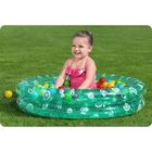 Bestway, basen dmuchany z piłeczkami, okrągły, owoce, 20-91 cm