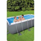 Bestway, basen ogrodowy, stelażowy, 412-201-122 cm, zestaw 17w1