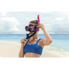 Bestway, zestaw do nurkowania, fioletowy