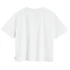 Biały t-shirt cropp z bawełny czesanej NOWEAR