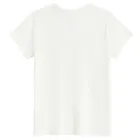 Biały T-shirt z nadrukiem Kuromi NOWEAR