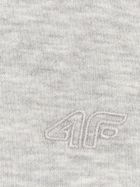 Bluza chłopięca z kapturem, szara, 4F