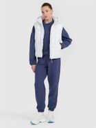 Bluza damska z kapturem, granatowa, 4F