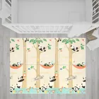 Bocioland, Panda, składana mata piankowa, 150-180 cm