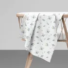 Bocioland, pieluszki muślinowe, zielony, 70-70 cm, 3 szt.