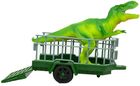 Boley, pojazd z przyczepą i figurką dinozaura