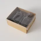 Boltze Home, zestaw szklanych dekoracji, Tolka, świeczniki i wazon, 10 cm