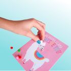 Box Candiy, Lama i pompony, zestaw artystyczny