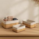 Boximo, Vinno, zestaw bambusowych koszyków do przechowywania