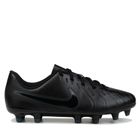 Buty piłkarskie dziecięce, lanki, czarne, Nike Jr Legend 10 Club FG/MG