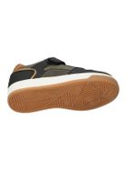 Buty sportowe chłopięcie, khaki, skórzana wkładka, American Club
