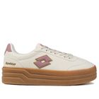 Buty sportowe damskie, beżowe, Lotto Stacky RB