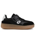 Buty sportowe dziecięce, czarne, Lotto Makera