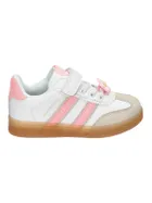 Buty sportowe dziewczęce, białe, American Club