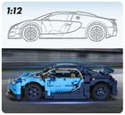 Cada, Bugatti, klocki konstrukcyjne, pojazd, 1200 elementów