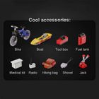 Cada, Suzuki Jimny, klocki konstrukcyjne, pojazd 2w1, 1803 elementy