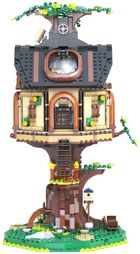 Cada, Tree House Library, Biblioteka w domku na drzewie, LED, 1808 elementów