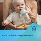 Canpol babies, kubek niekapek, z rurką i odważnikiem, zielony, 270 ml