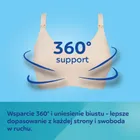 Canpol babies, Mum fit, biustonosz do karmienia i odciągania, rozmiar S