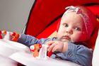 Caretero, Bugies, leżaczek, huśtawka elektryczna, red