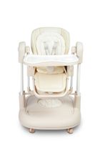 Caretero, Sitron 3w1, krzesełko do karmienia z funkcją huśtawki i chodzika, beige