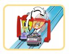Carrera First, Bluey i Bingo, Let's Go, tor wyścigowy z pojazdami, 2,4m