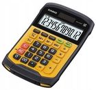 Casio, kalkulator biurowy, czarno-żółty, 12 cyfrowy wyświetlacz