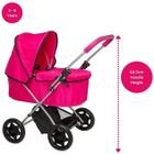 Chicco, Amore, wózek głęboki dla lalek, różowy