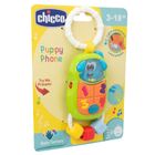 Chicco, Baby Senses, telefon Piesek, grzechotka, zabawka interaktywna