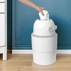 Chicco, kosz na pieluchy, teleskopowy, biały + worki