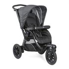 Chicco, Trio Activ3, wózek głęboko-spacerowy + pasy do mocowania gondoli, Iron