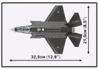 Cobi, Armed Forces, F-35A Lightning II Husarz, klocki, 1:48, 605 elementów