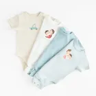 Cool Club, Body chłopięce z krótkim rękawem, mix, Pucio, zestaw, 4 szt.