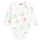 Cool Club, Body dziewczęce z długim rękawem, mix, Świnka Peppa, zestaw, 3 szt.