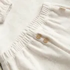 Cool Club, Dres dziewczęcy, beżowy melanż